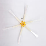 6PCS Vacuum Cleaner Hexagon Brush Replacements for iRobot Roomba 5/6/7 Series Sweeping Robot