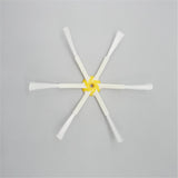 6PCS Vacuum Cleaner Hexagon Brush Replacements for iRobot Roomba 5/6/7 Series Sweeping Robot
