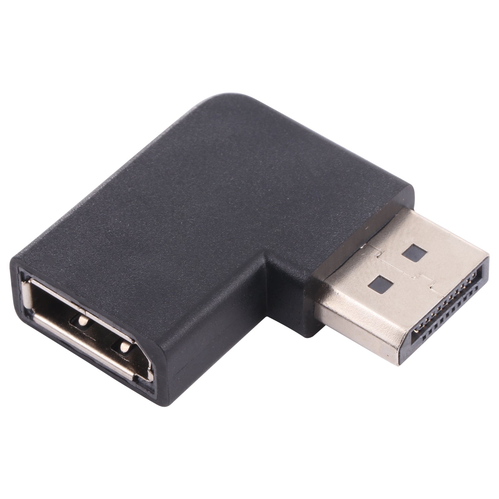 8K-DisplayPort-Male-to-DisplayPort-Female-Elbow-Adapter