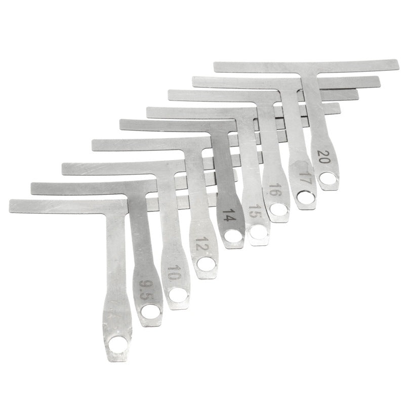 9-in-1-Guitar-T-shaped-ruler-Neck-Fingerboard-Frets-Radian,-String-Yard-Radian-Adjustable-Measuring-Caliper