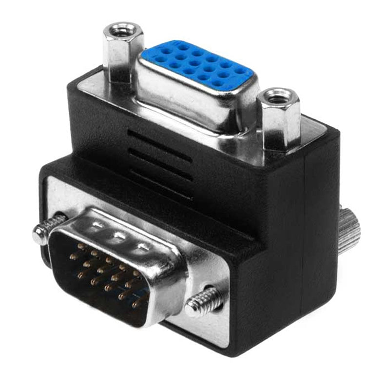 90-Degree-VGA-15-Pin-Male-to-Female-Right-Angle-Adapter