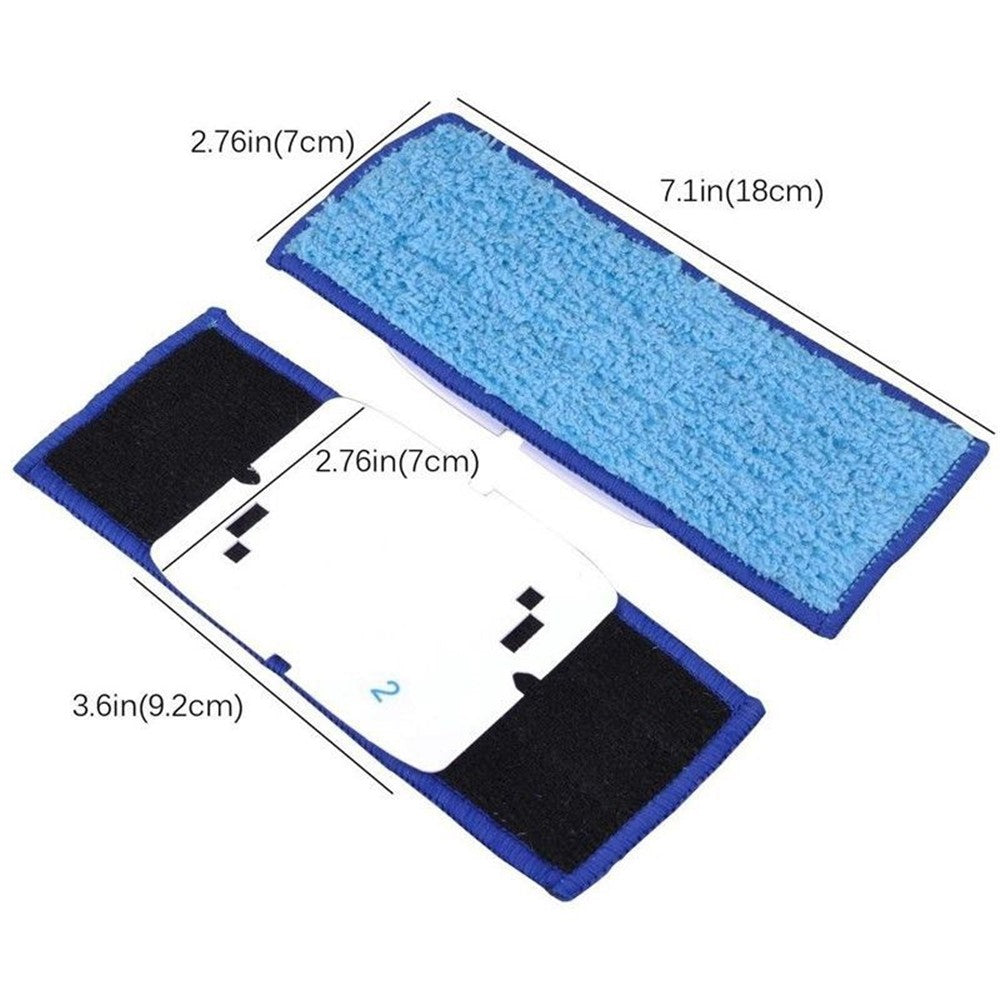 9Pcs/Set Wet Mopping Pad Dry Sweeping Pad for iRobot Braava Jet 240/241