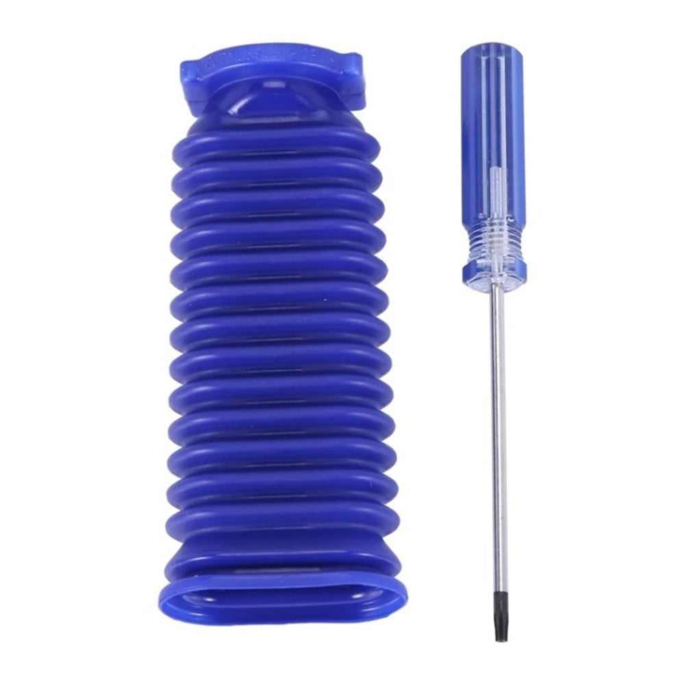AD-Drum Vacuum Suction Hose Fitting for Dyson V7 V8 V10 V11 V15 Vacuum Cleaner Part - Blue/With Screwdriver