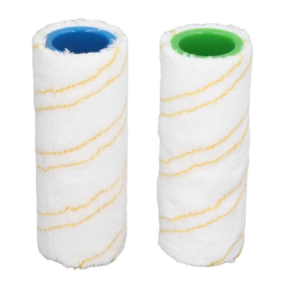 2Pcs For Karcher FC3 FC3D FC5 FC5D Floor Cleaner Brush Roller Replacement Parts - Yellow