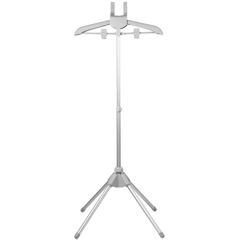 Home Floor Foldable Garment Steamer Rack Hanging Steamer Ironing Accessories - Grey
