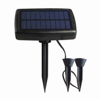 Solar Ground Light Outdoor Lawn Lamp for Garden Walkway Terrace Decoration - 2-LED