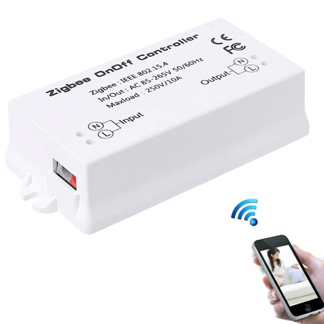 85-265V 50-60Hz IEEE 802.15.4 Zigbee Smart Wireless Switch Controller