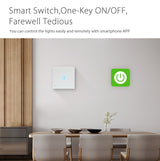 NEO NAS-SC01W Wireless WiFi EU Smart Light Control Switch 1Gang