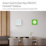 NEO NAS-SC03W Wireless WiFi EU Smart Light Control Switch 3Gang