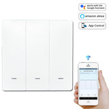 3 Buttons Intelligent Switch Smart Wall Switch (White)