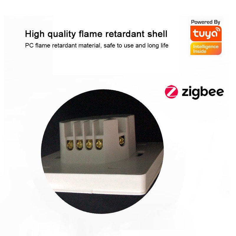 3 Buttons Intelligent Switch Smart Wall Switch (White)