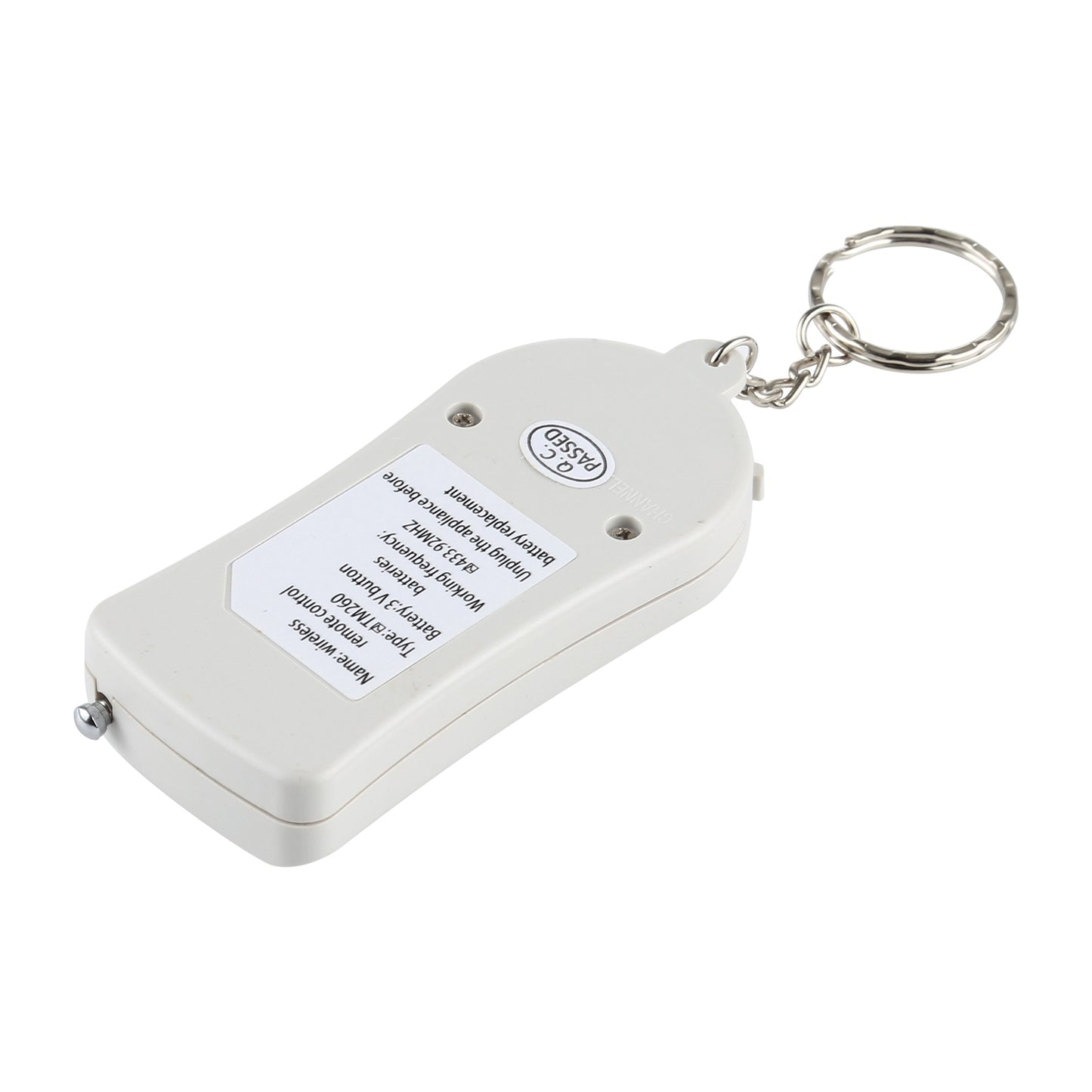 110V Indoor Wireless Smart Remote Control Switch with Single Keychain Transmitter, CN Plug