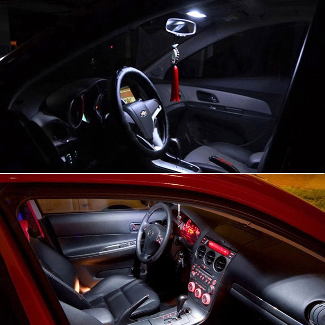 2-PCS-Festoon-36mm-2W-160LM-White-Light-16-LED-SMD-4014-Error-Free-License-Plate-Lights-Car-Light-Bulb