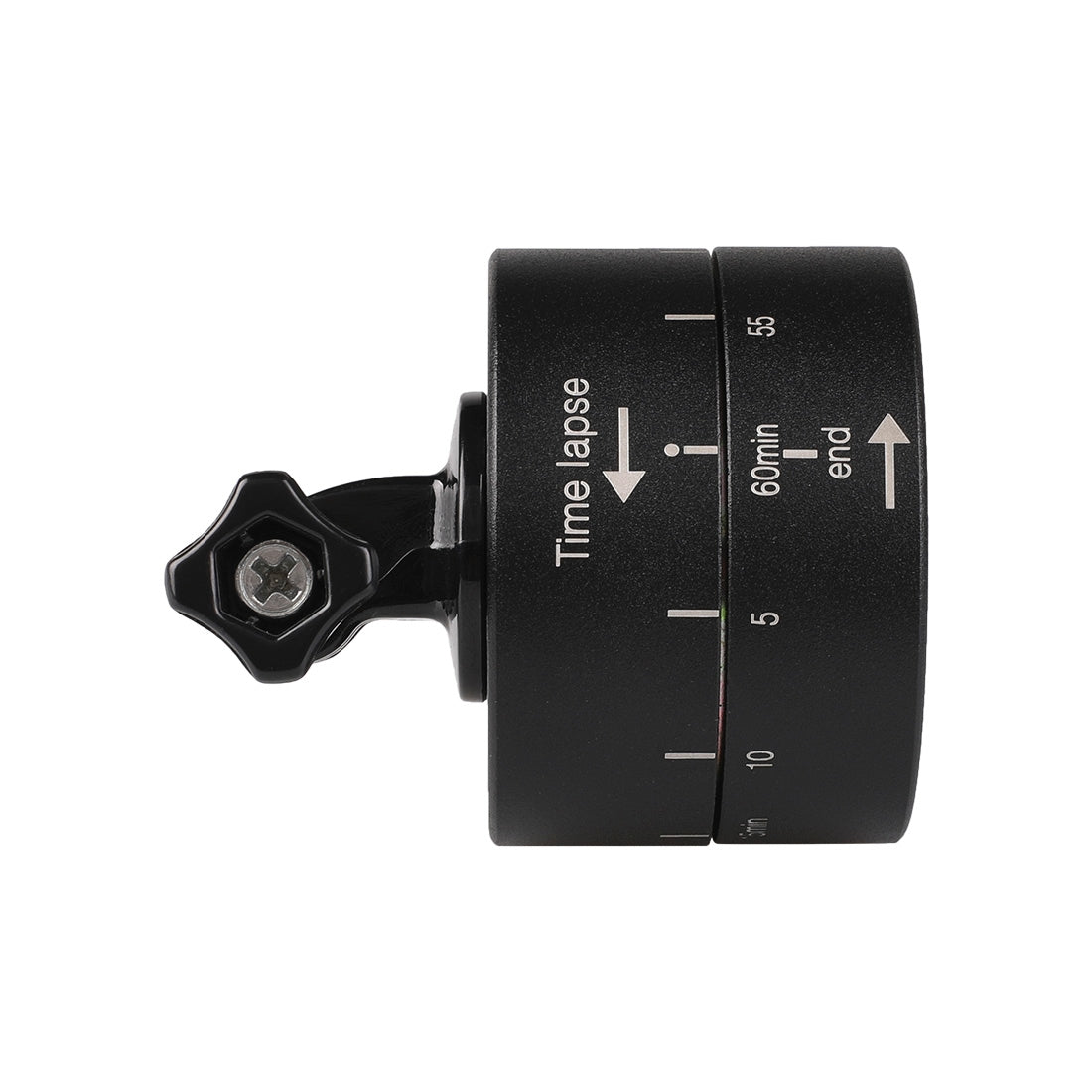 360-Degree-Auto-Rotation-60-Minutes-Time-Lapse-Stabilizer-Tripod-Head-Adapter-for-GoPro(Black)