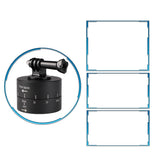 360-Degree-Auto-Rotation-60-Minutes-Time-Lapse-Stabilizer-Tripod-Head-Adapter-for-GoPro(Black)