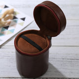 Medium-Lens-Case-Zippered-PU-Leather-Pouch-Box-for-DSLR-Camera-Lens,-Size:-13x9x9cm(Coffee)
