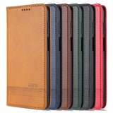 For-Samsung-Galaxy-M51-(Side-Fingerprint)-AZNS-Magnetic-Calf-Texture-Horizontal-Flip-Leather-Case-with-Card-Slots-&-Holder-&-Wallet(Dark-Brown)
