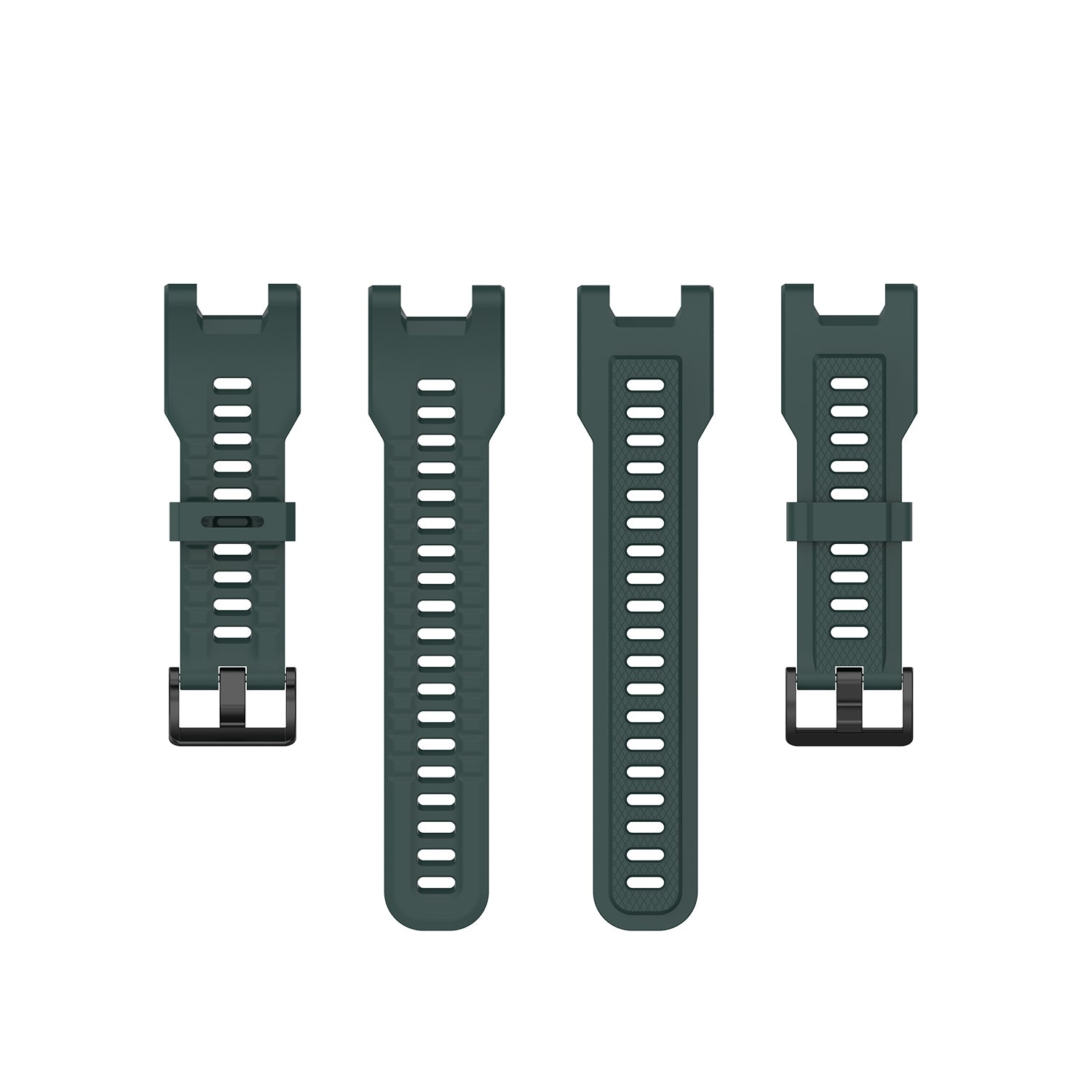 For-Amazfit-T-Rex-Pro-/-Amazfit-T-Rex-Silicone-Watch-Band-with-Dismantling-Tools,-One-Size(Olive-Green)