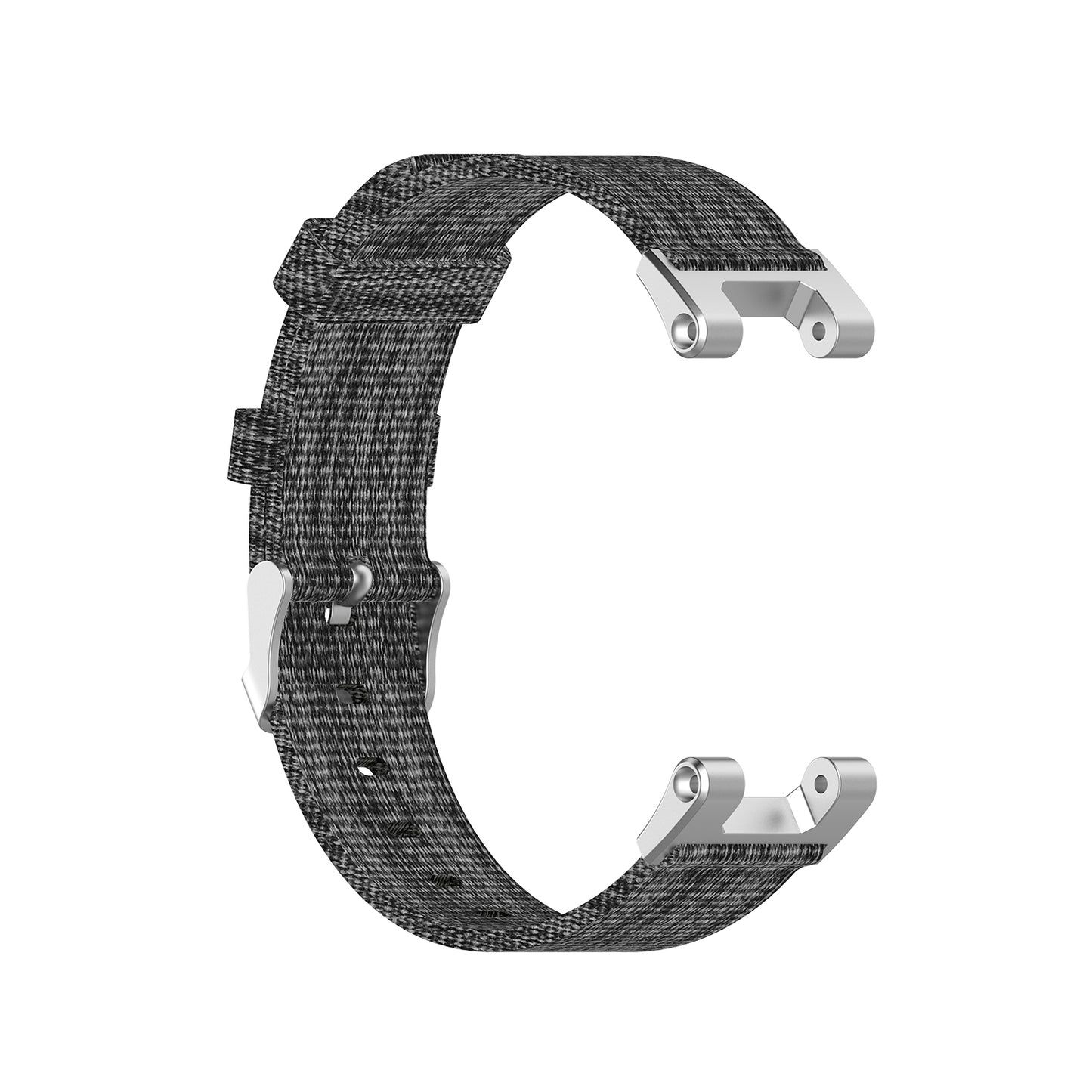 For-Amazfit-T-Rex-Pro-/-Amazfit-T-Rex-Nylon-Canvas-Watch-Band-with-Dismantling-Tools,-One-Size(Grey)