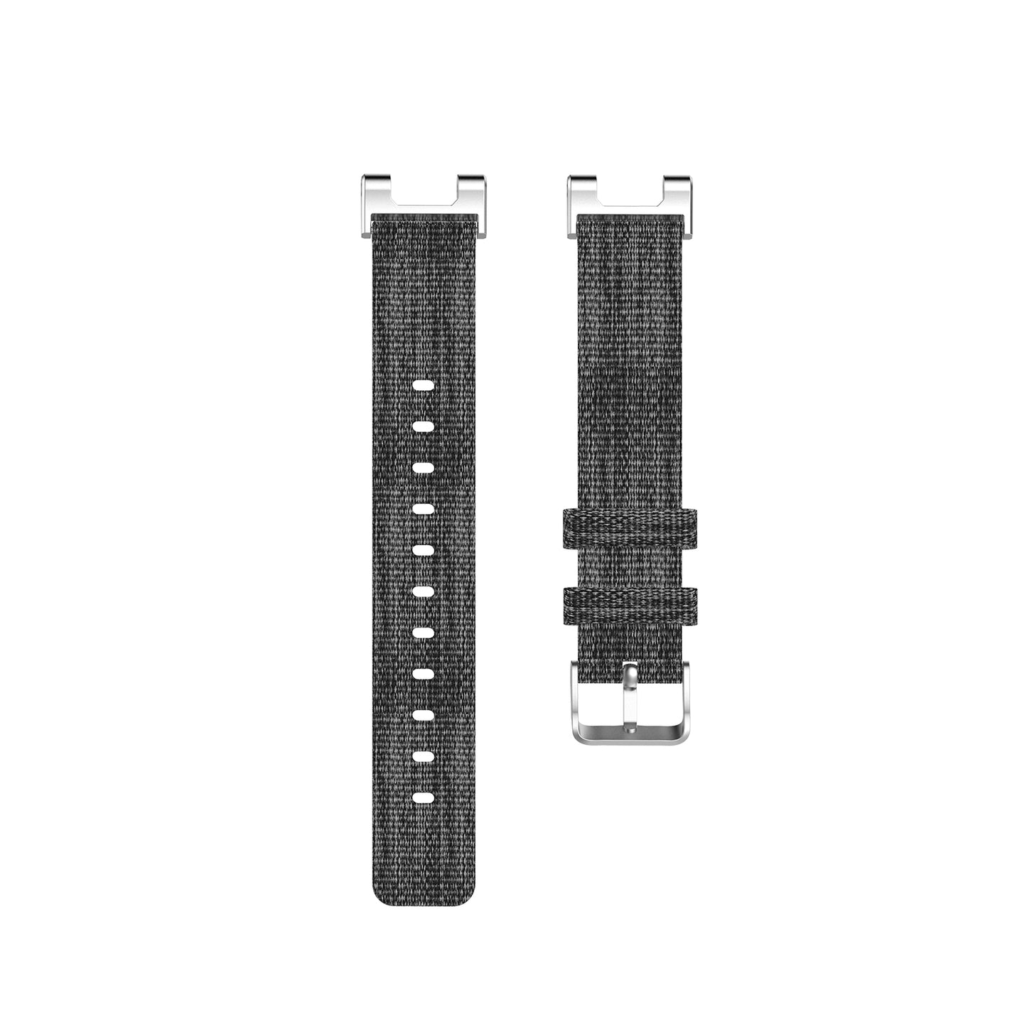 For-Amazfit-T-Rex-Pro-/-Amazfit-T-Rex-Nylon-Canvas-Watch-Band-with-Dismantling-Tools,-One-Size(Grey)