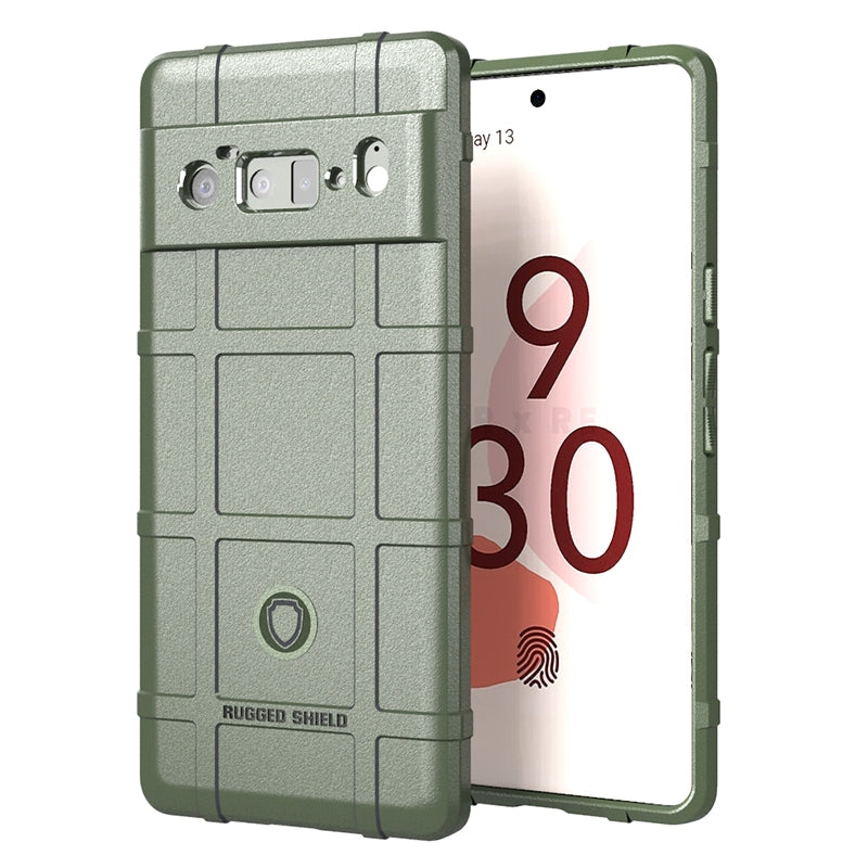 For-Google-Pixel-6-Pro-Full-Coverage-Shockproof-TPU-Case(Green)