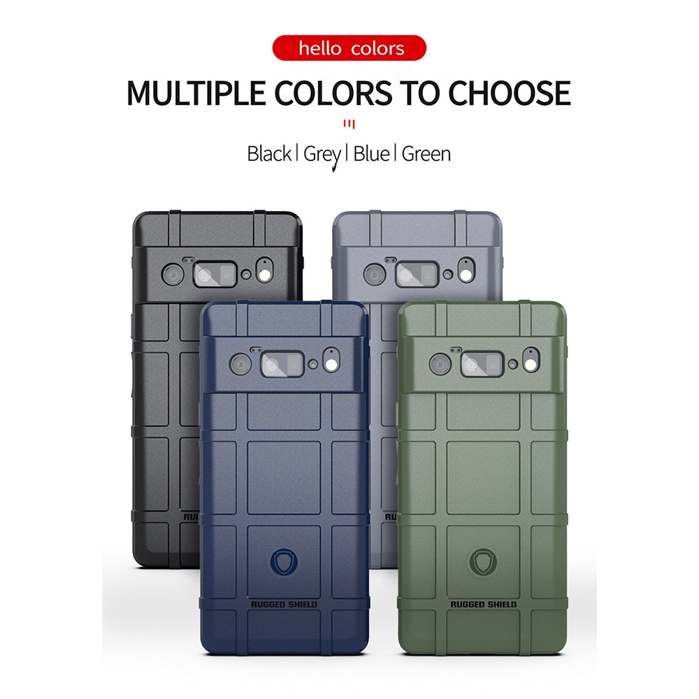 For-Google-Pixel-6-Pro-Full-Coverage-Shockproof-TPU-Case(Green)