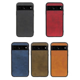 For-Google-Pixel-7-Pro-Accurate-Hole-Two-color-Calf-Texture-PU-Phone-Case(Blue)