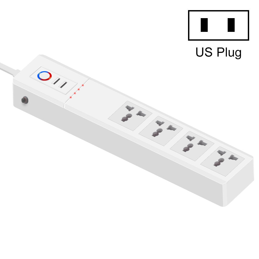 ZigBee 16A SM-SO306-M 4 Holes + 2 USB Multi-purpose Smart Power Strip(US Plug)