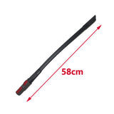 2 PCS For Dyson Vacuum Cleaner V7 / V8 / V10 / V11 Bendable Long Soft Flat Narrow Suction Nozzle