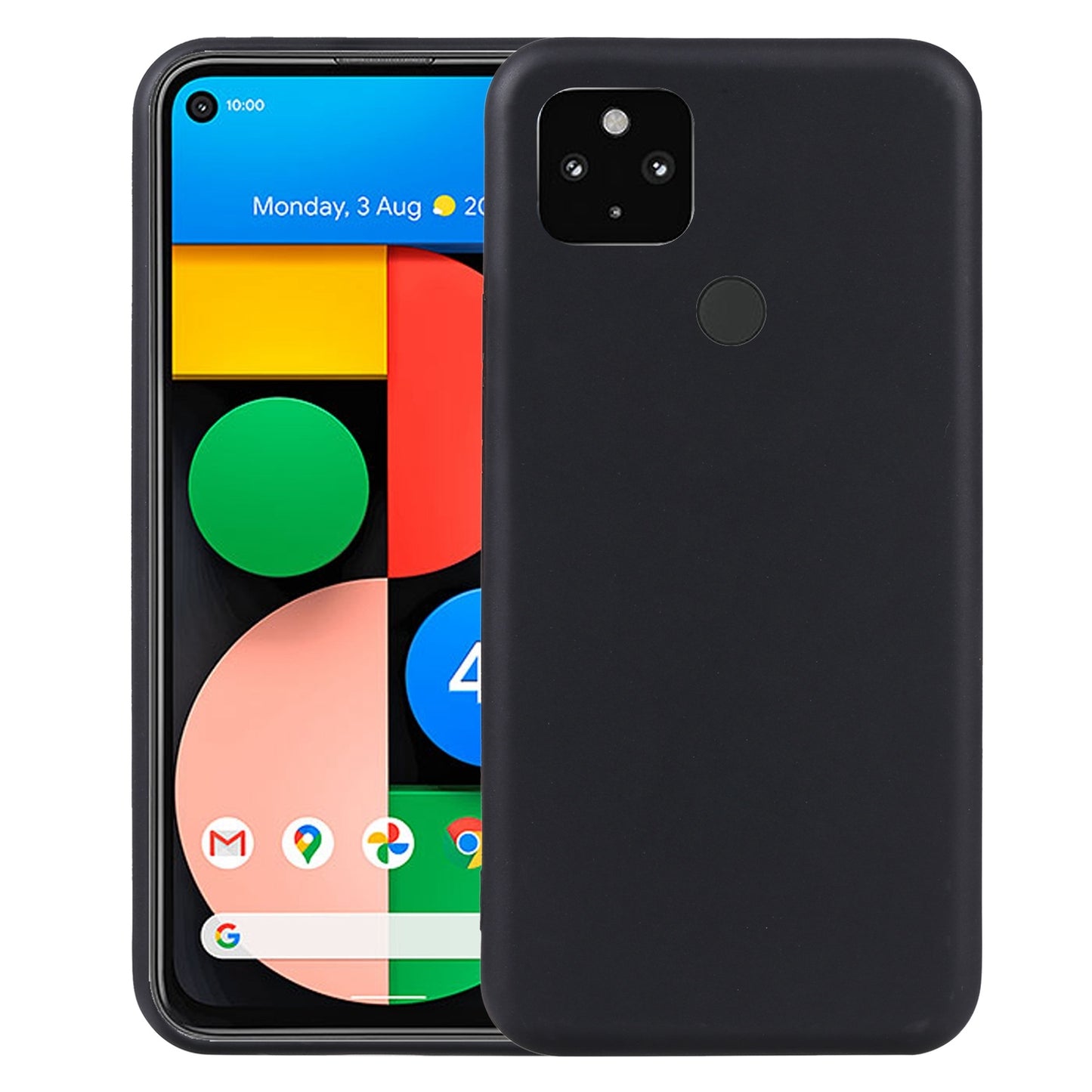 For-Google-Pixel-4a-5G-TPU-Phone-Case(Black)