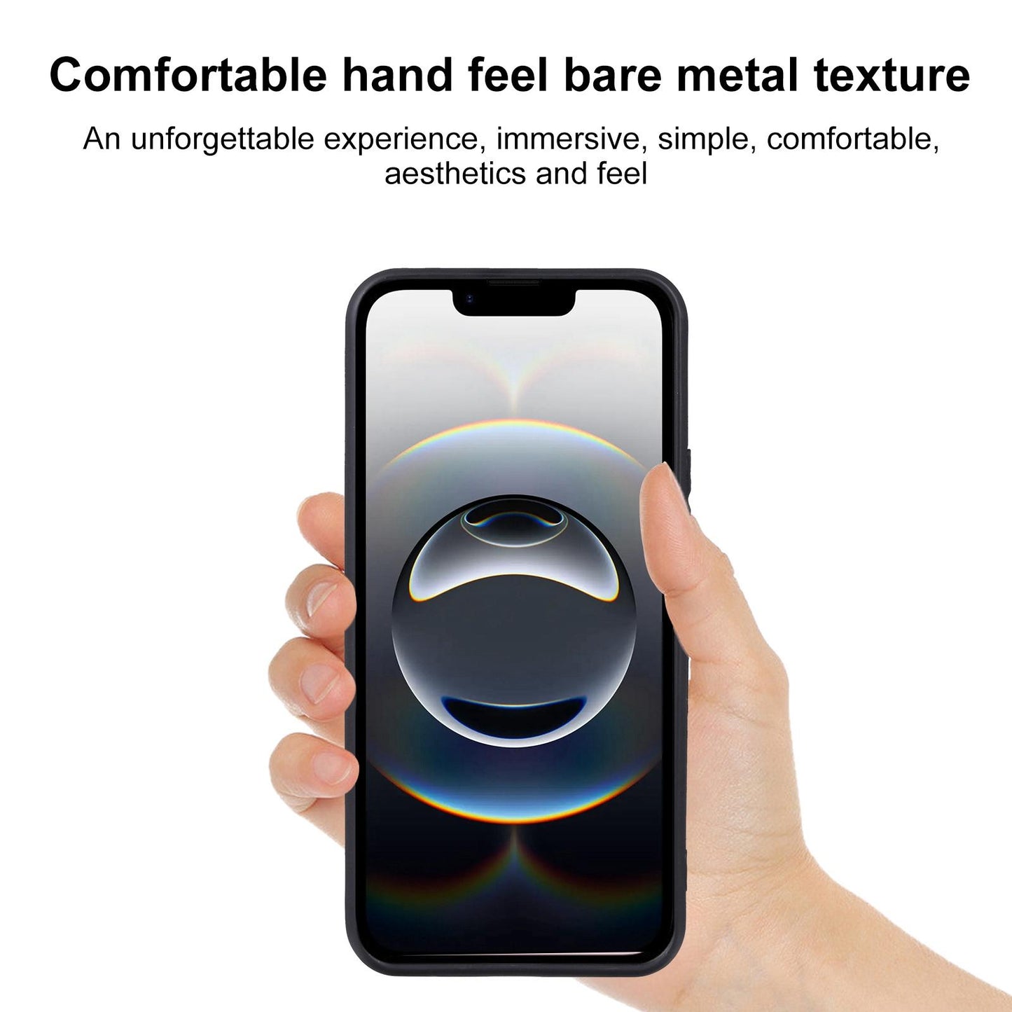 For-iPhone-16e-TPU-Phone-Case(Black)
