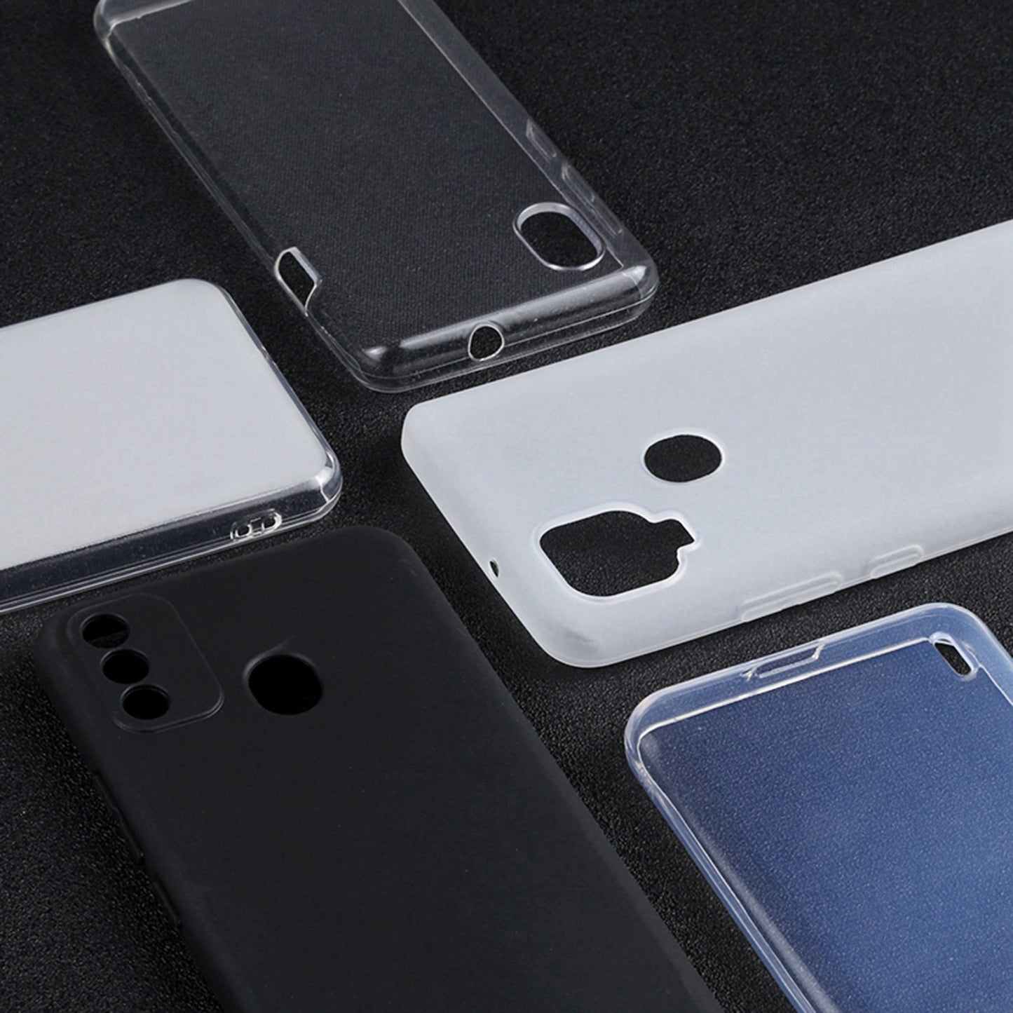 For-iPhone-16e-TPU-Phone-Case(Black)