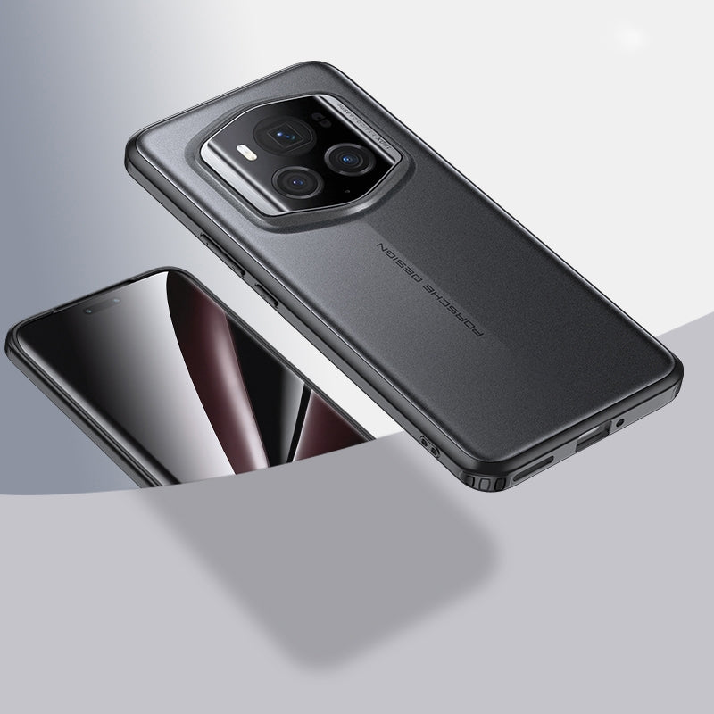 Case-for-Honor-Magic6-RSR-Porsche-Design-Clear-TPU-&-Hard-PC,-Matte-Black
