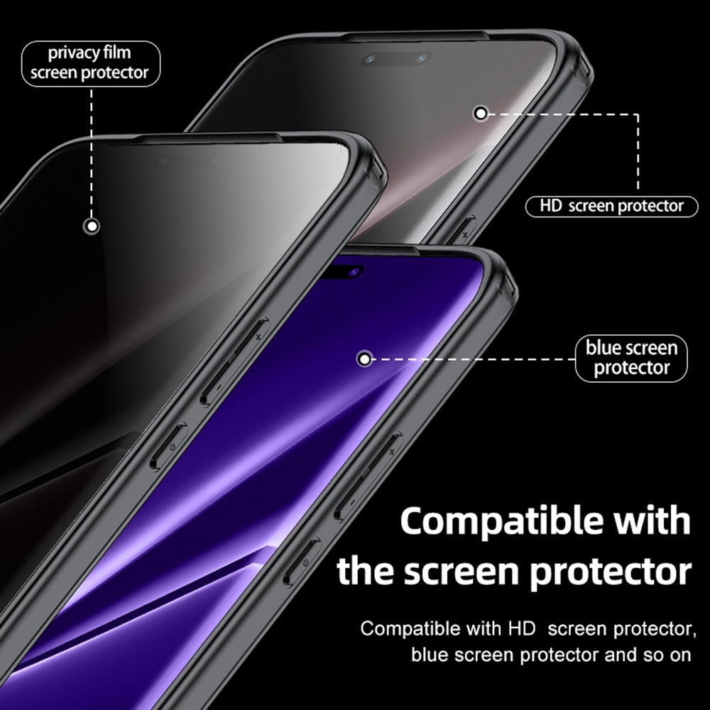 Case-for-Honor-Magic6-RSR-Porsche-Design-Clear-TPU-&-Hard-PC,-Matte-Black