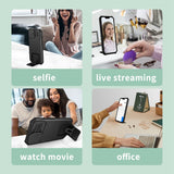 For-Samsung-Galaxy-S24-5G-Stereoscopic-Holder-Sliding-Camshield-Phone-Case(Black)