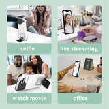 For-Samsung-Galaxy-S24-Ultra-5G-Stereoscopic-Holder-Sliding-Camshield-Phone-Case(White)