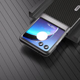For-Motorola-Razr-40-Ultra-ABEEL-Carbon-Fiber-Texture-Protective-Phone-Case(Black)
