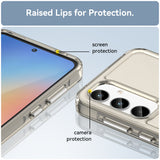 For-Samsung-Galaxy-A35-Candy-Series-TPU-Phone-Case(Transparent-Grey)