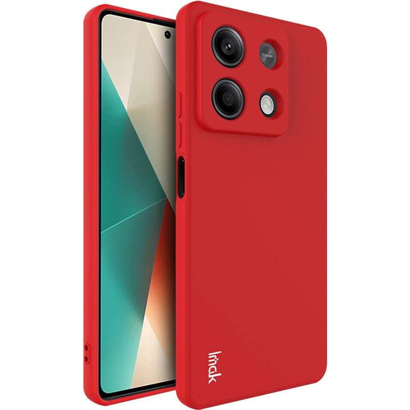For-Xiaomi-Redmi-Note-13-5G-IMAK-UC-4-Series-Straight-Edge-TPU-Soft-Phone-Case(Red)