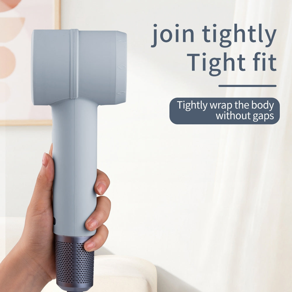 For Dyson LF03 Hairdryer Silicone Protective Case(Silver Grey)