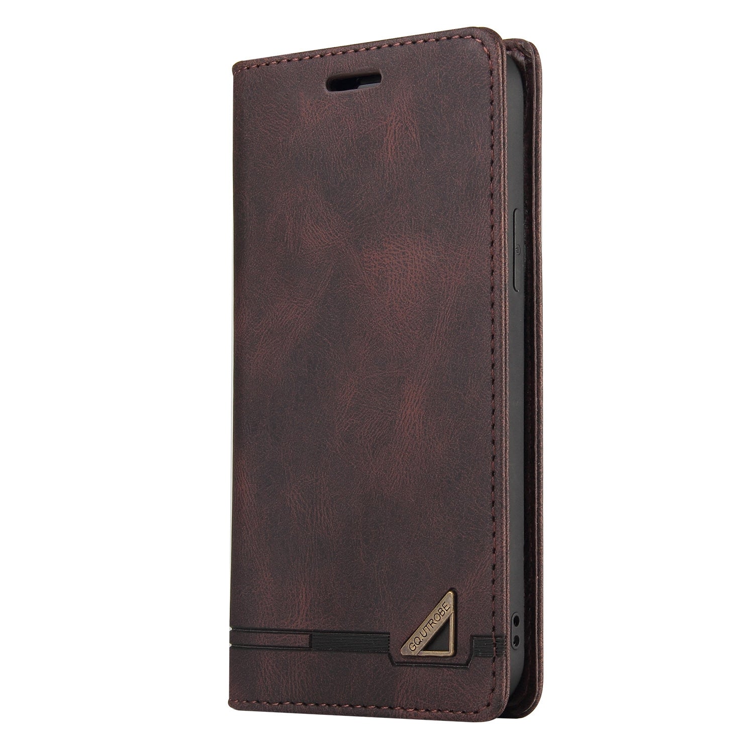 For-Samsung-Galaxy-S24-5G-Skin-Feel-Anti-theft-Brush-Horizontal-Flip-Leather-Case-with-Holder(Brown)