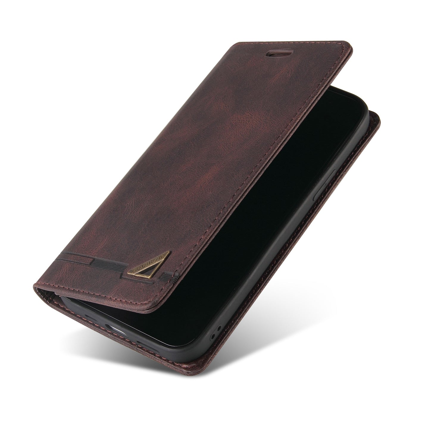 For-Samsung-Galaxy-S24-5G-Skin-Feel-Anti-theft-Brush-Horizontal-Flip-Leather-Case-with-Holder(Brown)