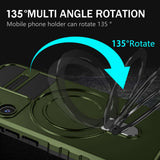 For-Samsung-Galaxy-S22-5G-MagSafe-Magnetic-Holder-Phone-Case(Green)