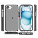 For-iPhone-17e-/-16e-Shockproof-Terminator-Transparent-Phone-Case(Grey)