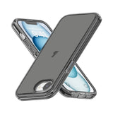 For-iPhone-17e-/-16e-Shockproof-Terminator-Transparent-Phone-Case(Grey)