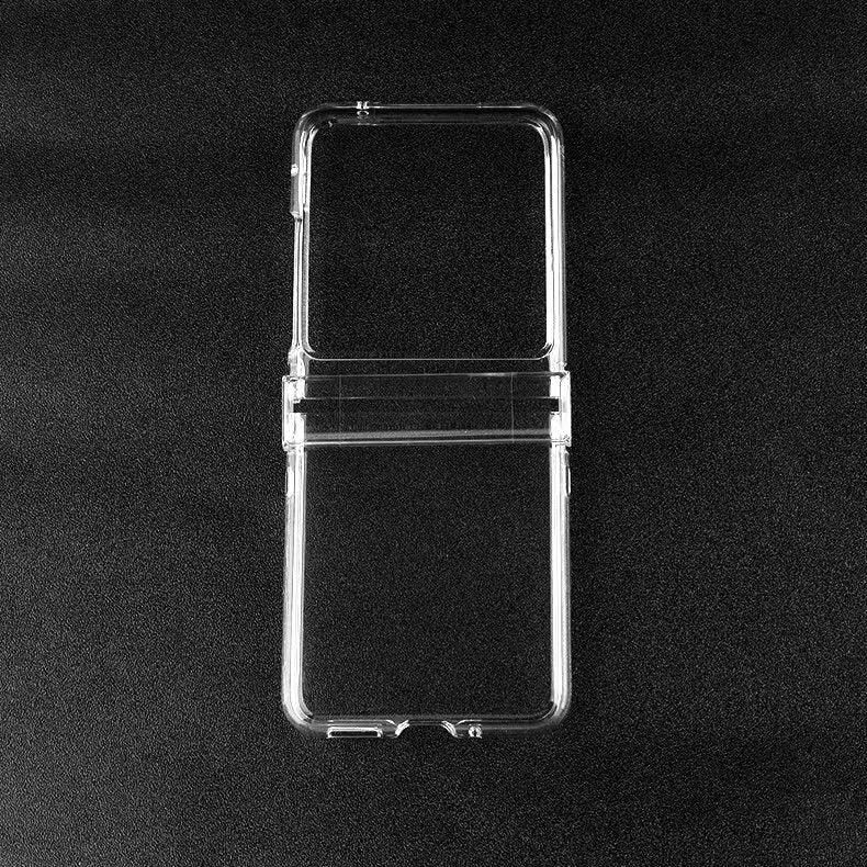 For-Motorola-Razr-40-Ultra-3-in-1-Full-Coverage-PC-Transparent-Shockproof-Protective-Phone-Case(Transparent)