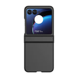 For-Motorola-Razr-40-Ultra-Skin-Feel-PC-Phone-Case-with-Hinge(Black)