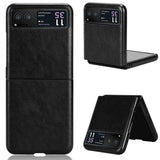 For-Motorola-Moto-Razr-40-Litchi-Texture-Back-Cover-Phone-Case(Black)