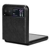 For-Motorola-Moto-Razr-40-Litchi-Texture-Back-Cover-Phone-Case(Black)
