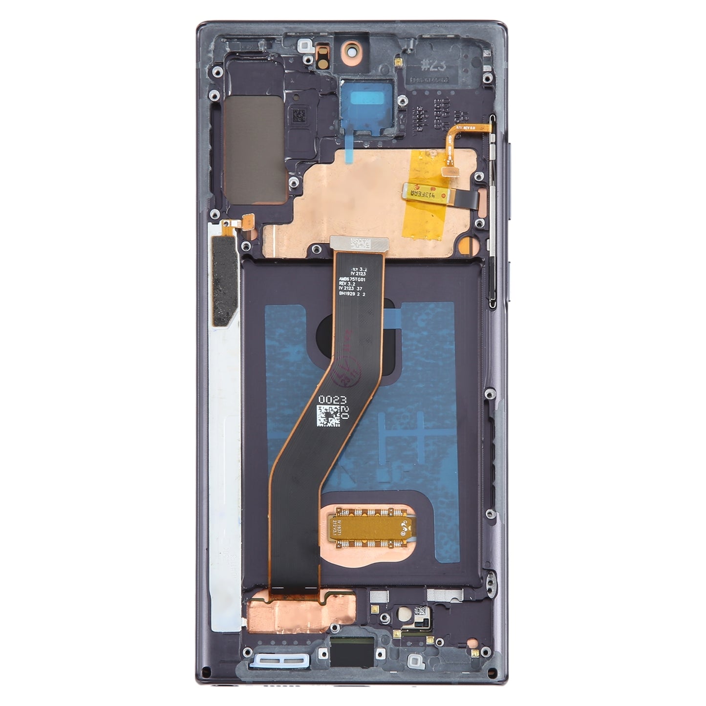 For-Samsung-Galaxy-Note10+-SM-N975-6.67-inch-OLED-LCD-Screen-Digitizer-Full-Assembly-with-Frame(Black)